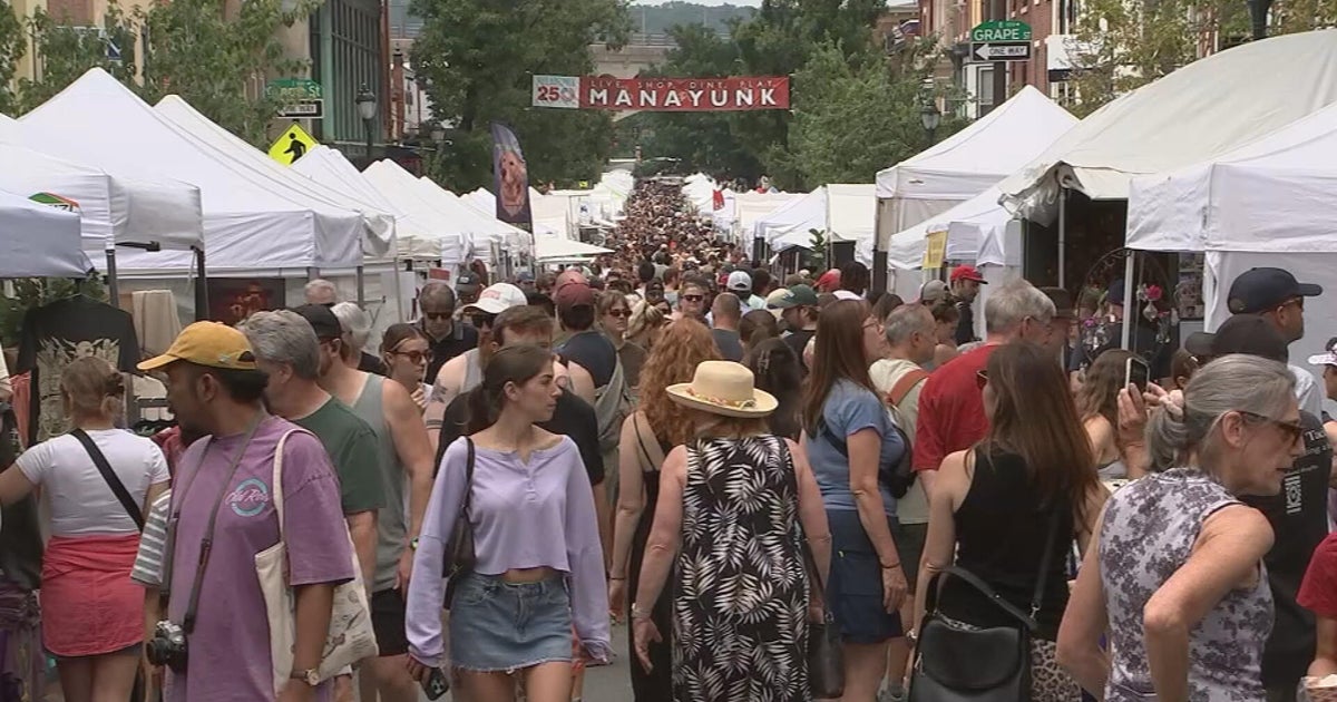 Hundreds of artists display work at annual Manayunk Art Festival in Philadelphia