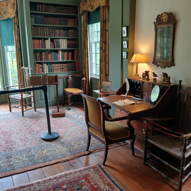 The Bellamy-Ferriday House & Garden in Bethlehem, where the Bellamy family resided in the 1700s, and the Ferridays resided in the early 1900s. The ten-acre property at 9 North Main St. includes the house museum, along with gardens, barns and other structures. Caroline Ferriday, philanthropist and activist, made her home there. Since 2016, Ferriday has received worldwide recognition for rescuing Polish refugees used for Nazi experiments, detailed in Martha Hall Kelly's book, "Lilac Girls." (Emily M. Olson)
