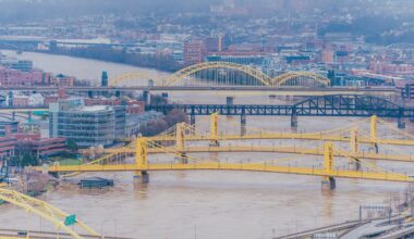 Three Sisters Bridges Pittsburgh Dave Dicello
