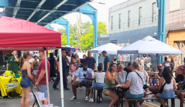 Fishtown's free Under the El Bazaar returns this weekend with live art, music and food