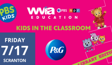 WVIA Education will be visiting the Lackawanna Children's Library