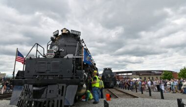 Historic steam engine draws thousands to Scranton to visit Steamtown National Historic Site