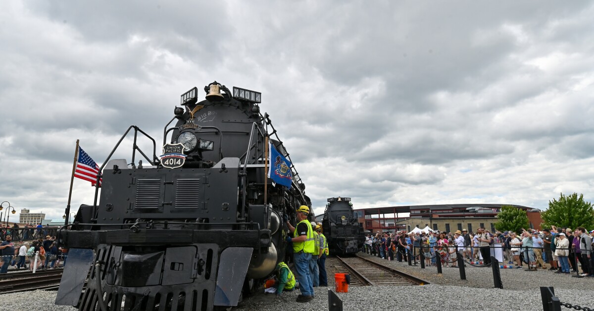 Historic steam engine draws thousands to Scranton to visit Steamtown National Historic Site
