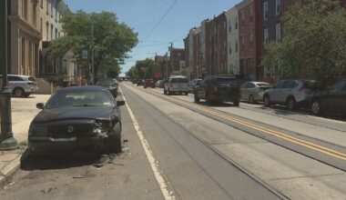 Neighbors call for change after a number of crashes along Girard Avenue in Philadelphia's Brewerytown