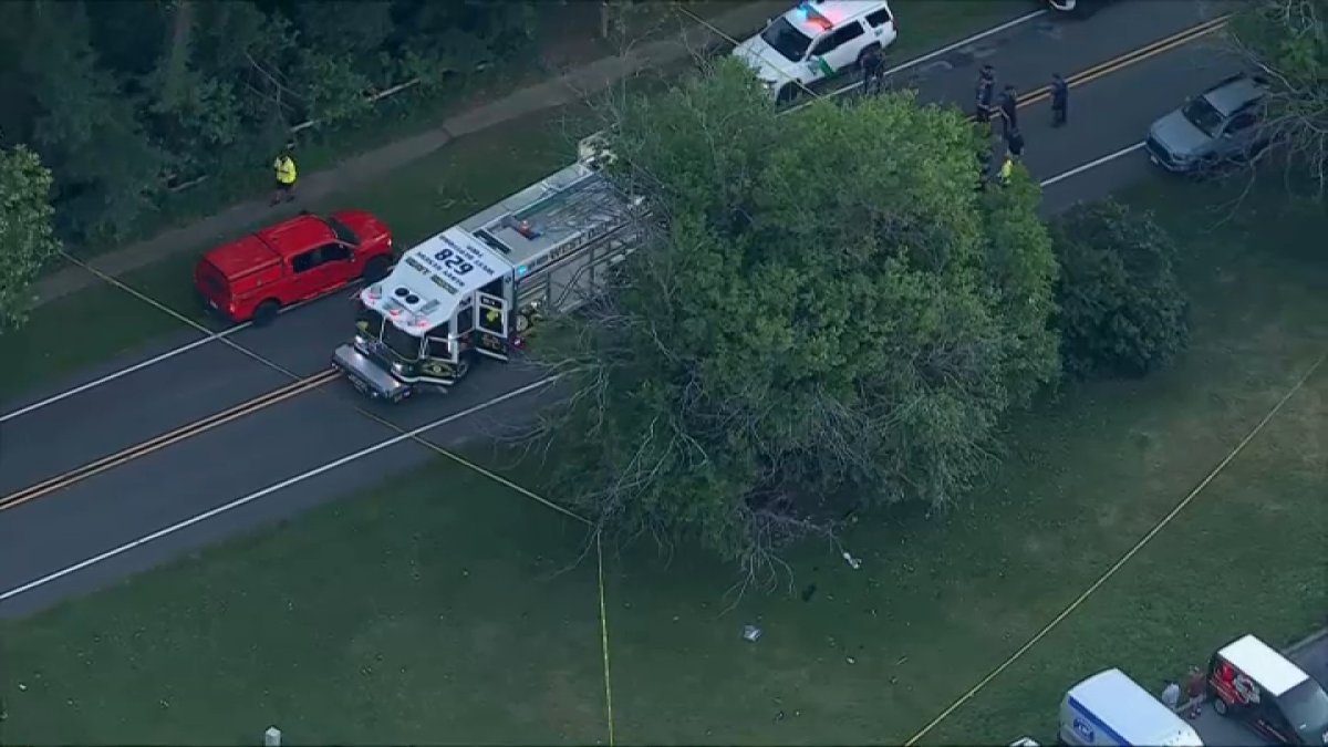 Crash in NJ leaves car totaled, prompts police response – NBC10 Philadelphia