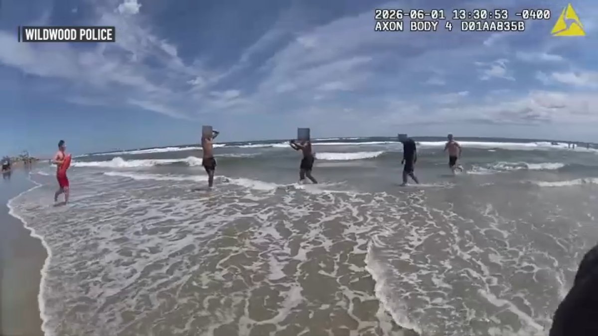 Bodycam shows Wildwood rescue of 3 Philadelphia teens – NBC10 Philadelphia