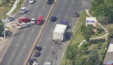 Fallen wires force traffic into standstill on NJ’s Route 130 – NBC10 Philadelphia