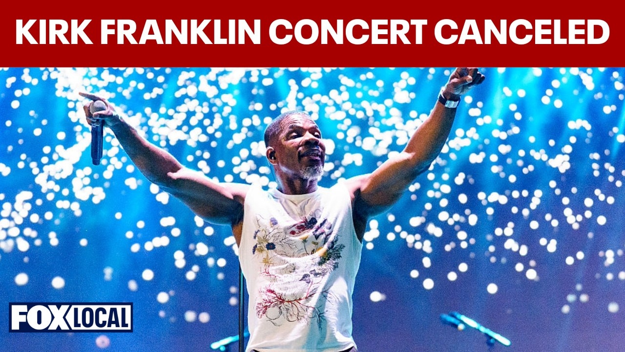 Kirk Franklin concert canceled by weather during Philadelphia celebration