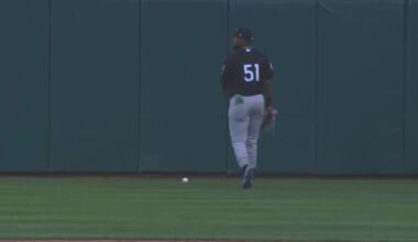 Yankees outfielder not hustling