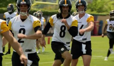 Steelers backup QB competition: Mason Rudolph, Will Howard, Drew Allar