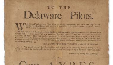 Historic flyer from Philadelphia's tea party protest sells for $177,000 at auction