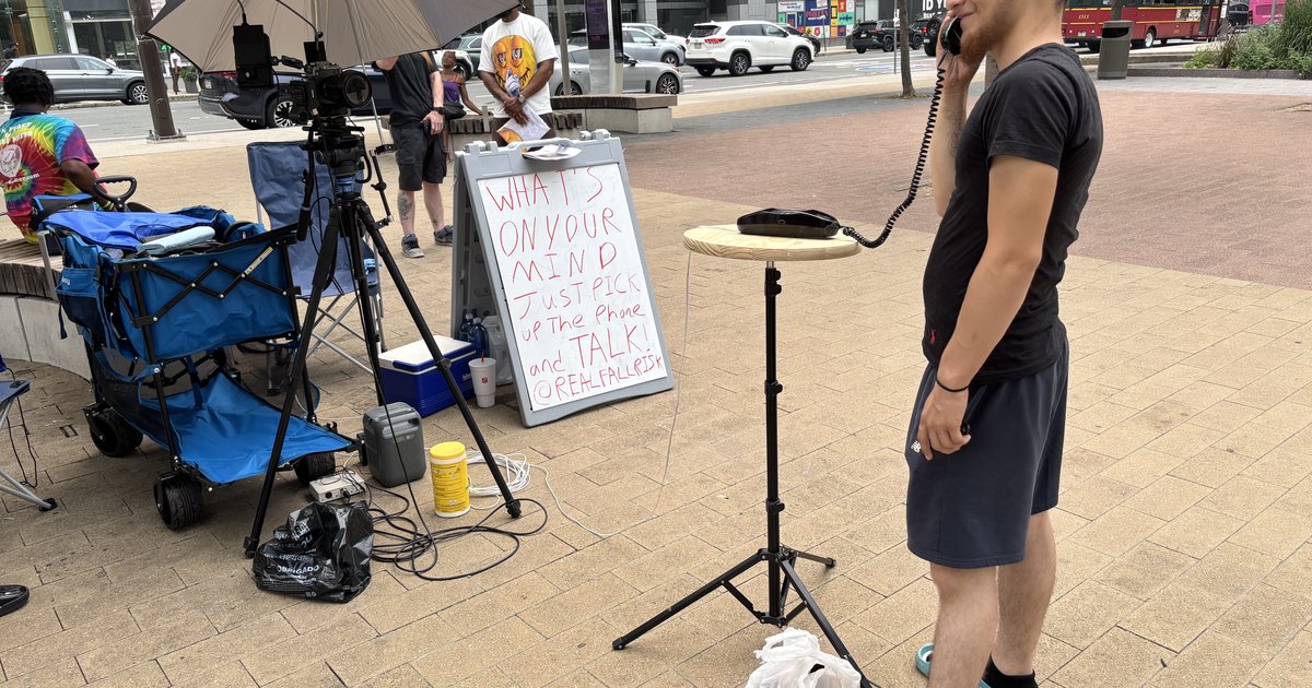 Philly videographer goes viral for 'social experiment' that asks people to pick up a phone and talk