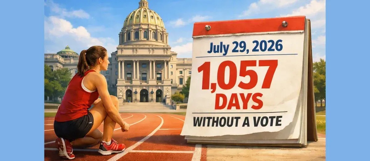 '1057 days without a vote': Coalition calls out Pennsylvania House on women's sports bills