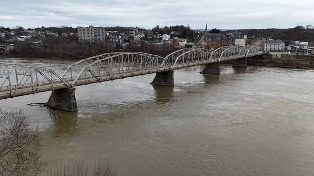 Monday night lighting test planned on closed Pittston-West Pittston bridge