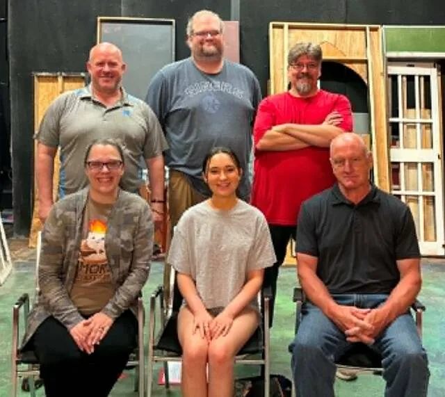 <p>From left, first row: Brink Powell, Emma Ross, and Harry Powell, Second row: Darren Moore, Jason Belack, and Thomas Tomeo.</p>
<p>Submitted Photo</p>