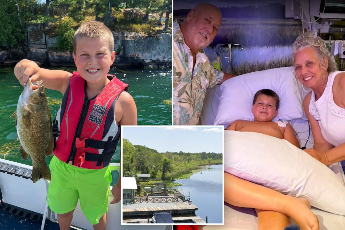 Pennsylvania boy Brodie Terry loses hand in alligator attack while on fishing vacation with his family