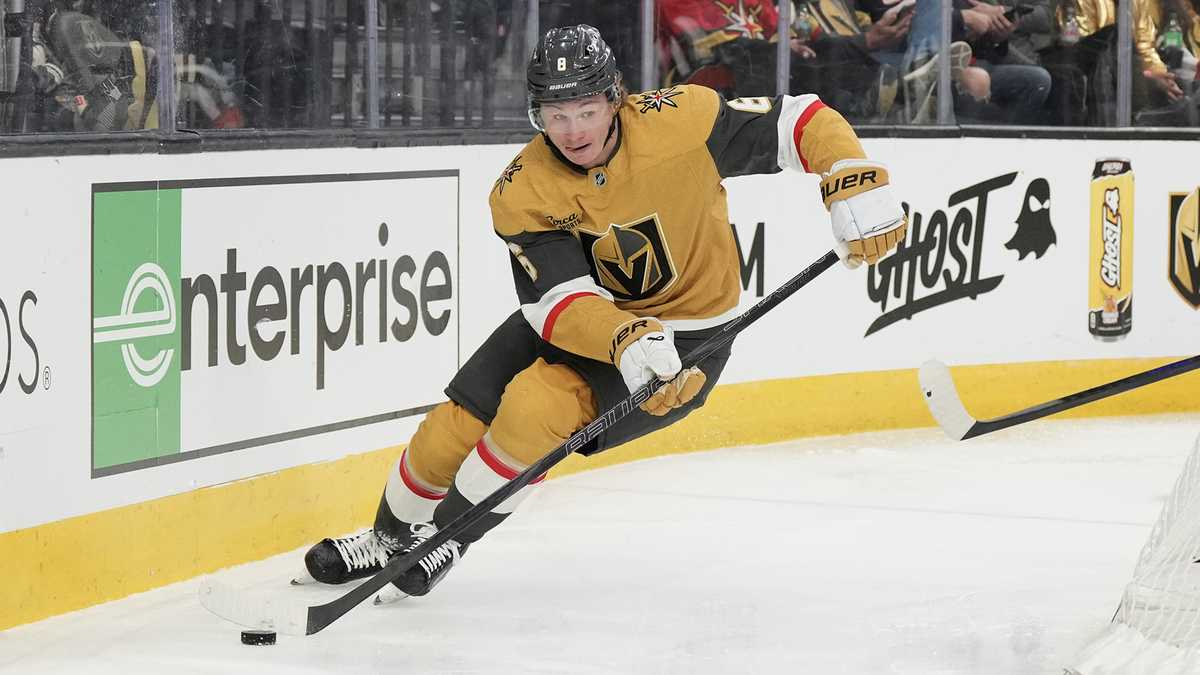 Penguins trade Parker Wotherspoon to Vegas for Kaedan Korczak