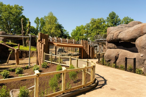 The Carey Bear Country is a state-of-the-art facility for the Philadelphia Zoo's endangered bears. (Courtesy of the Philadelphia Zoo)