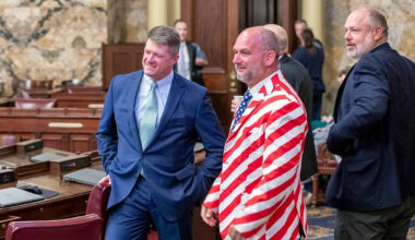 SEE IT: Pennsylvania Democrats boot GOP lawmaker from House floor over patriotic America 250 suit