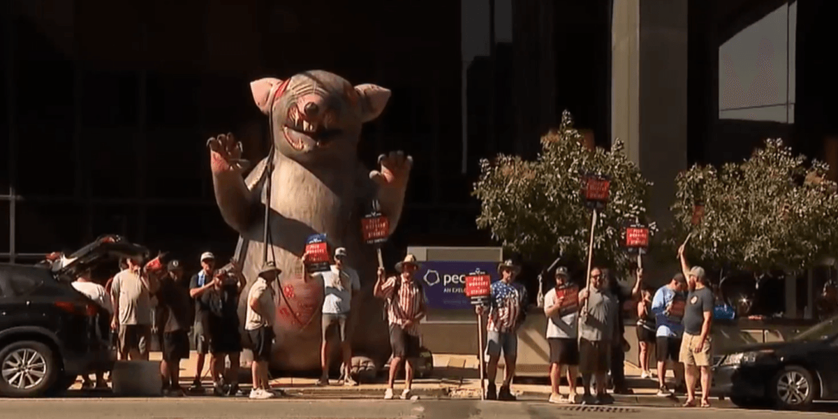 PECO union officials report assault allegations against picketers