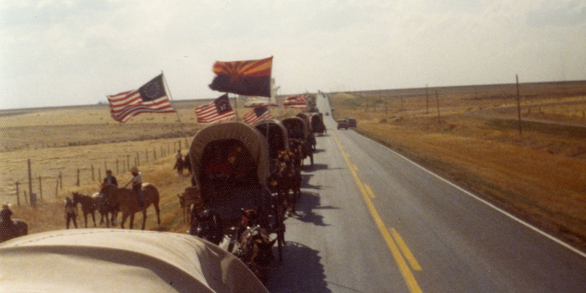 Trip of a lifetime: Hancock County man reflects on Bicentennial Wagon Train Pilgrimage to Pennsylvania in ‘76