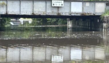 Flash flooding leaves roads underwater in Pennsylvania, New Jersey