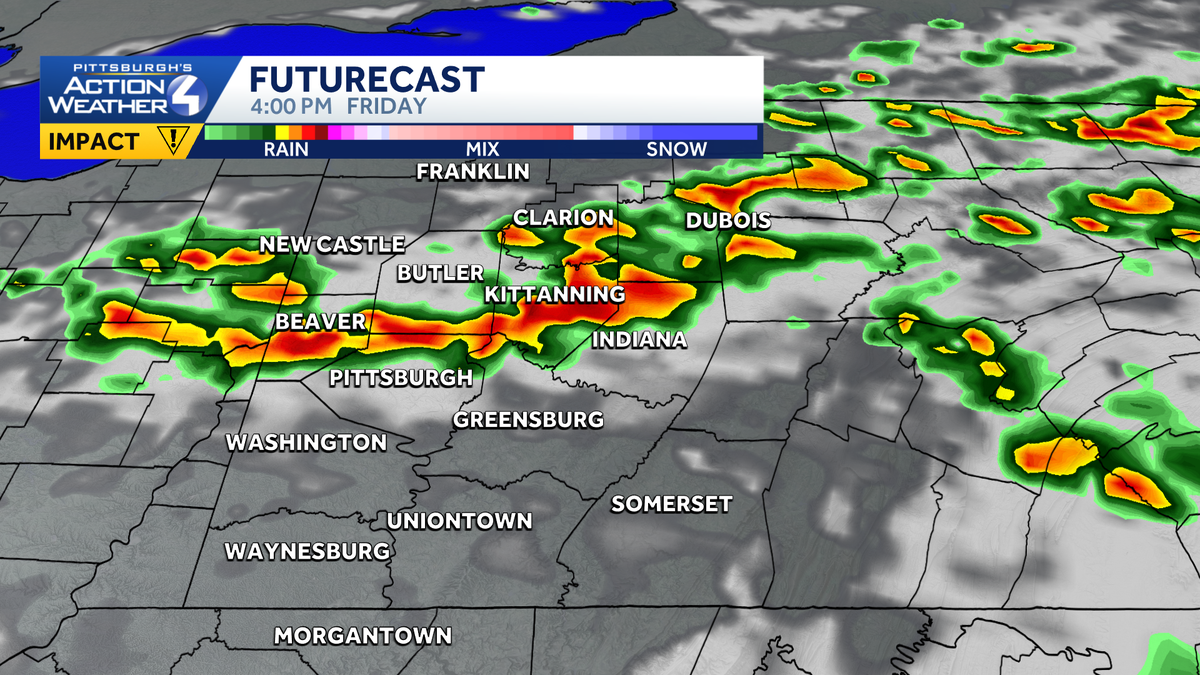 Western PA: Impact Day Friday for rain, flooding potential