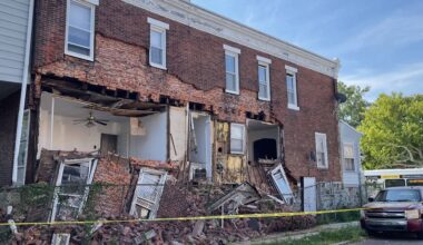 West Philadelphia row home partially collapses