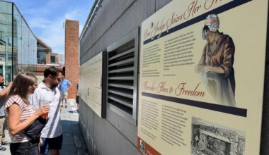 Government installs reworked panels about slavery in Philadelphia