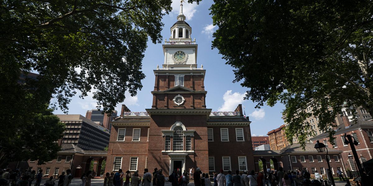 Student delegates with Young People’s Continental Congress view history through a contemporary lens