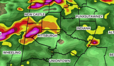 Severe weather could hit the Pittsburgh area today with hail, wind and tornado threats in place