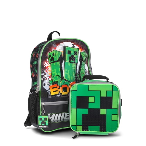 Minecraft Backpack Set