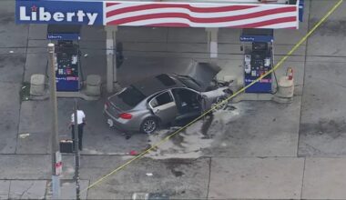 Car crashes into gas station in Philly’s West Oak Lane neighborhood – NBC10 Philadelphia