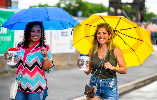 People enjoy the preview night of Musikfest on Thursday, July 30, 2026, in Bethlehem. The annual festival runs through Aug. 9. (April Gamiz/The Morning Call)