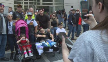 30th annual Christmas in July Toy Run spreads holiday cheer for kids at Philadelphia hospital