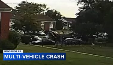 Dramatic crash in Bensalem after driver suffers medical emergency caught on video