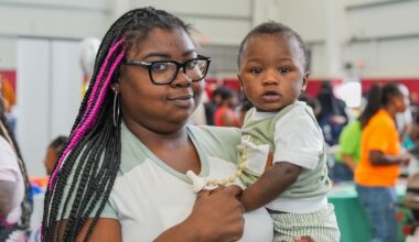 Dozens receive resources ahead of parenthood in free community baby shower