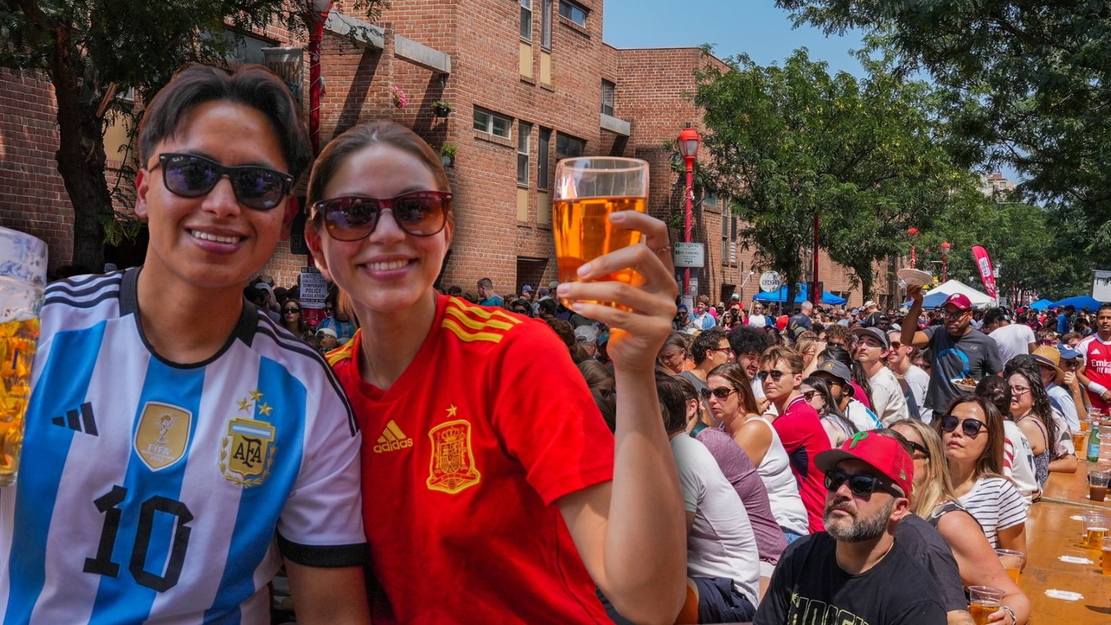 Brauhaus Schmitz hosts a World Cup Final watch party on South Street