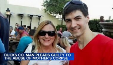 Bucks County man pleads guilty to abuse of mother's corpse after woman found dead in Bensalem home