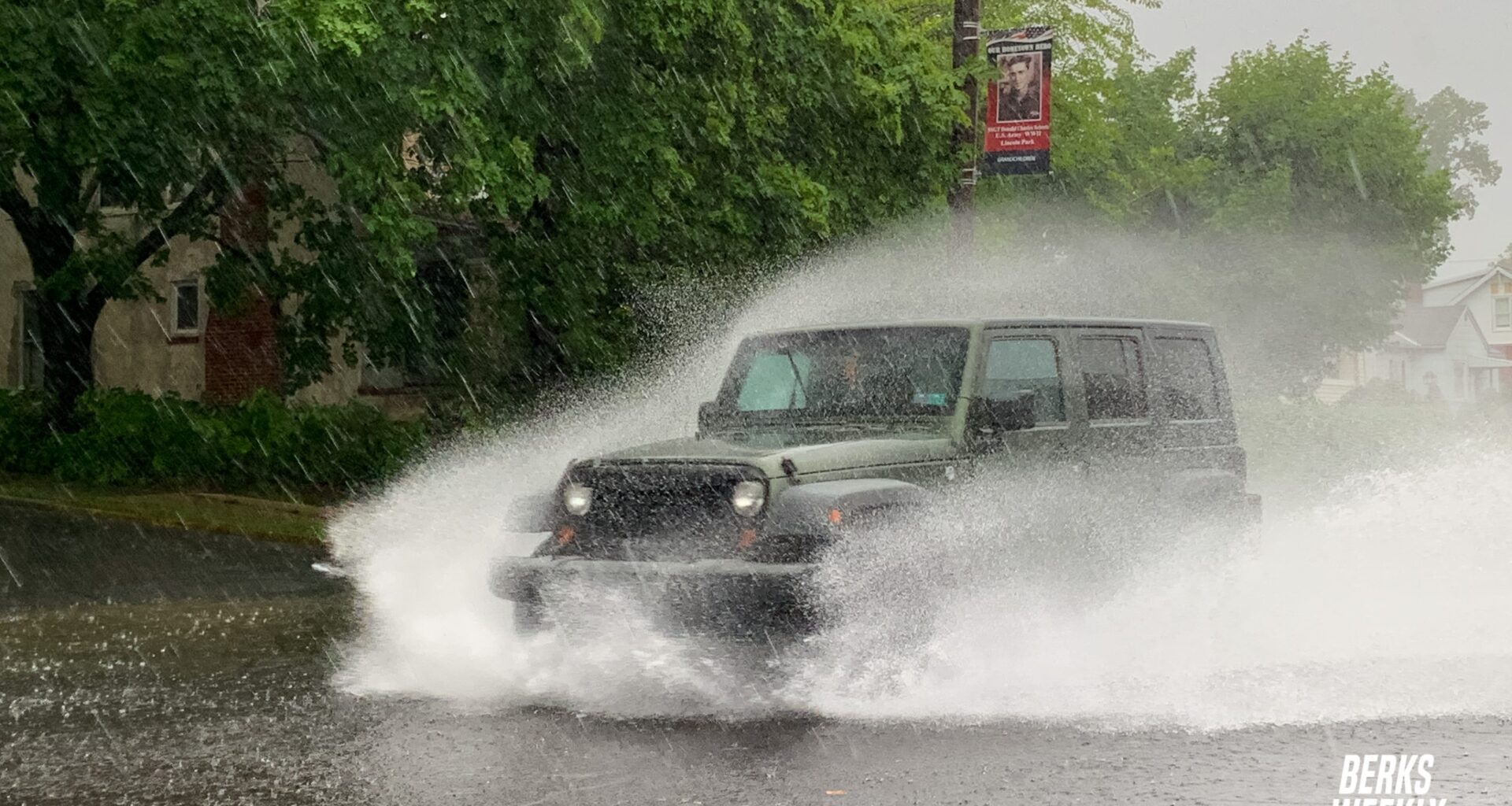 Flood Watch issued for Berks County as heavy rain raises flash flood threat Saturday