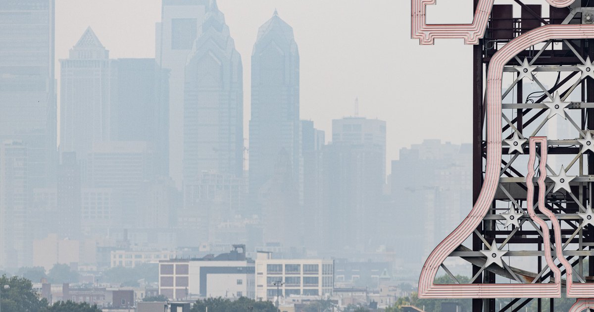 Philly region's air quality to be impacted by Canadian wildfires; precautions may be advised
