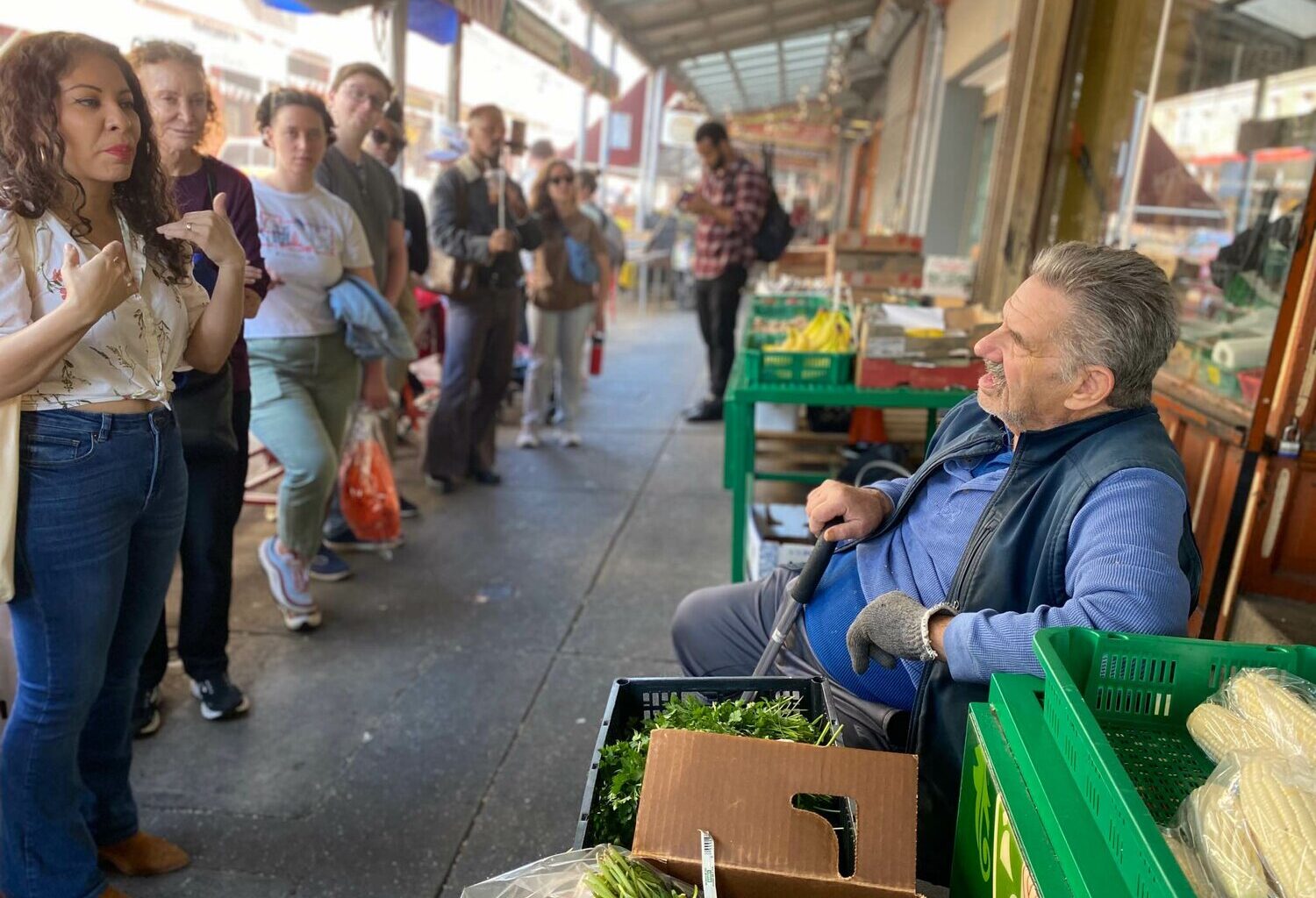 Our Market Project hosts tours and different experiences surrounding immigrant history and resiliency in the Italian Market.