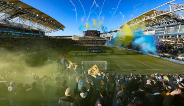 Chester, Pennsylvania, USA; General view as the Philadelphia Union and New York City FC take the field for a game at Subaru Park.