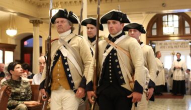1776-era vespers in Philadelphia transport Catholics to connect faith with American Revolution
