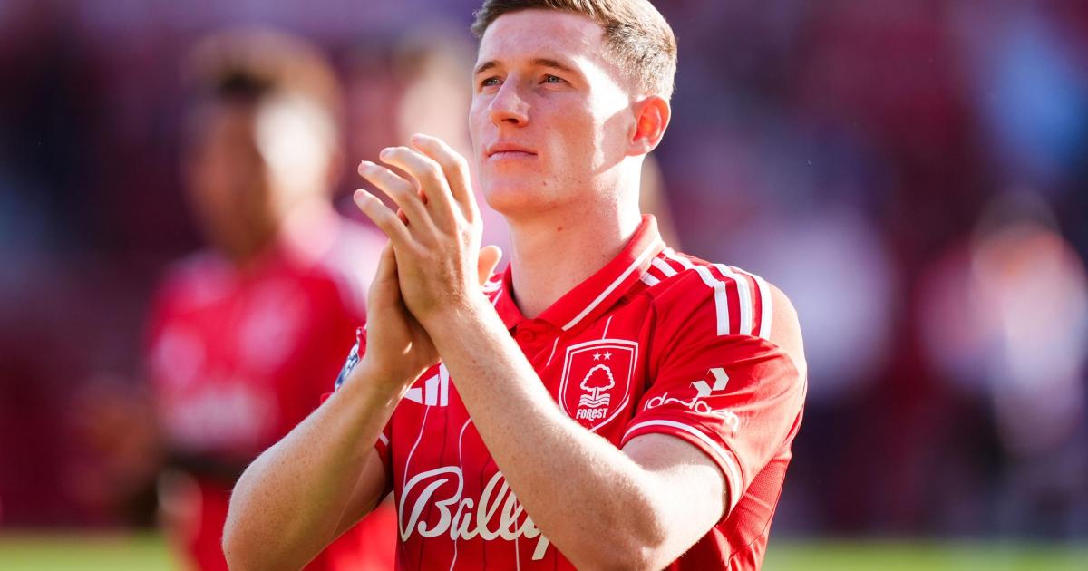 Man City confirm deal to sign Elliot Anderson from Nottingham Forest