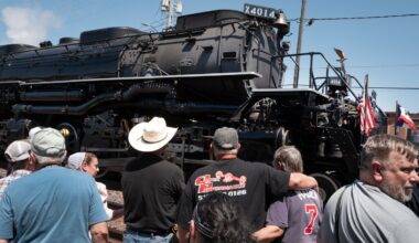 Over 100 vintage train fans fall ill seeing locomotive roll through their Pennsylvania town