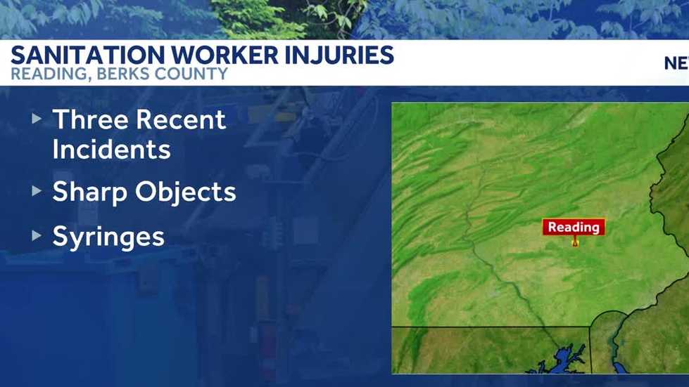 Berks County officials urge caution after workers injured by hazardous trash