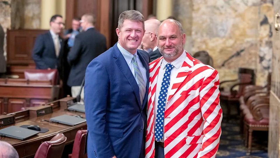 Timothy O'Neal and Eric Davanzo in Capitol