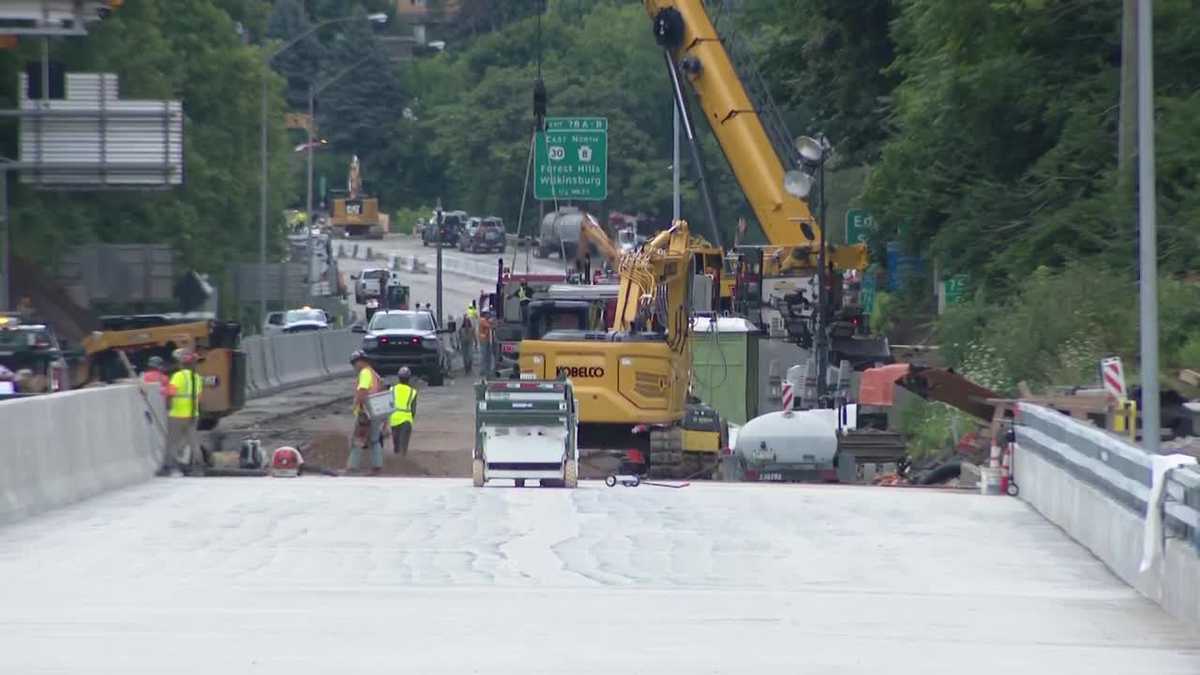 I-376 Parkway East in Pittsburgh reopens next week, PennDOT says