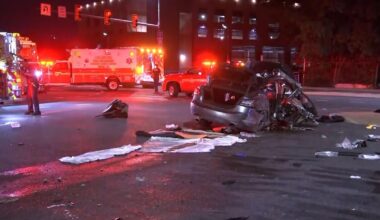 Teenager killed, five others hospitalized in car crash in South Philadelphia
